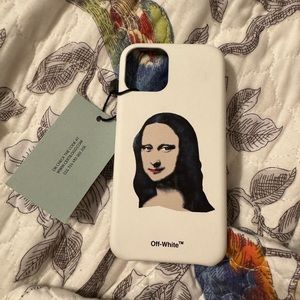 OFF WHITE IPhone 11 pro mona lisa phone case